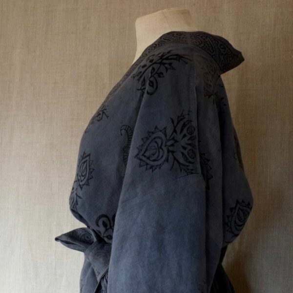 William Morris Yukata Grey