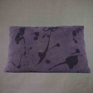 Mei Line cushion cover logwood dye