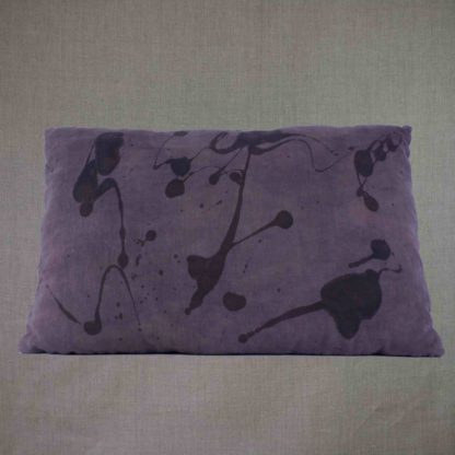 Mei Line cushion cover logwood dye