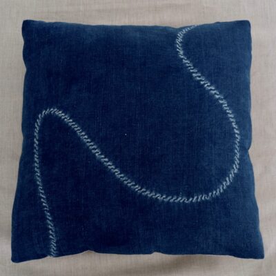 Indigo Nui shibori Cushion cover