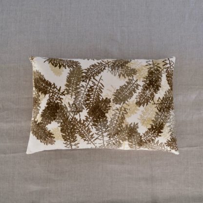 Leaf prints cushion, Mei Line