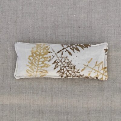 Leaf printed eye masks